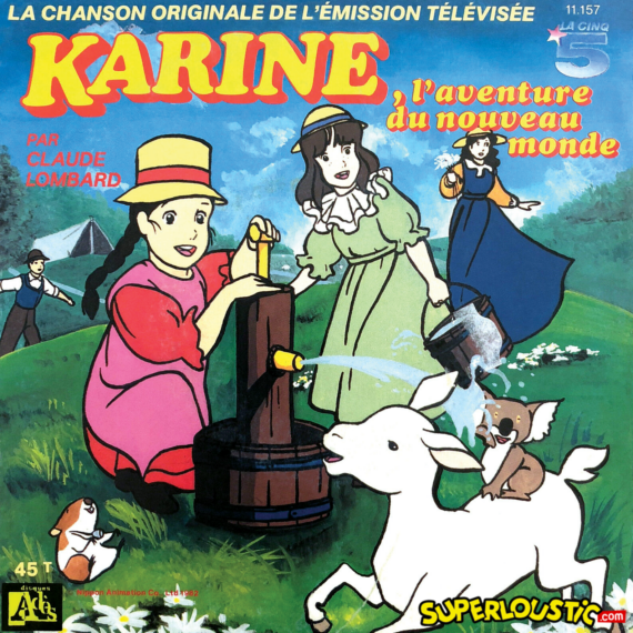 Karine, l'aventure du nouveau monde - Claude Lombard