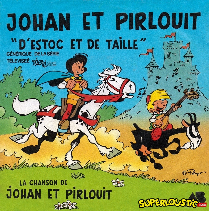 Jean-Claude Corbel, Jean Stout – Johan et Pirlouit, d&rsquo;estoc et de taille