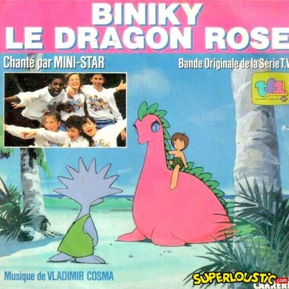 Biniky le Dragon Rose - Mini-Star