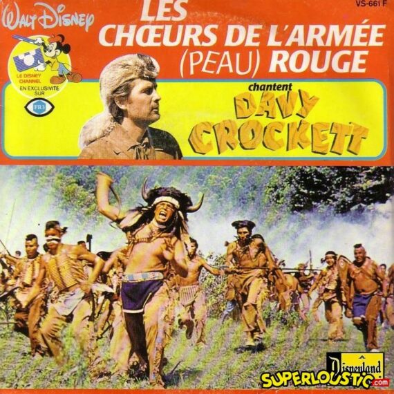 Davy Crockett - Les choeurs de l'armée (peau) rouge