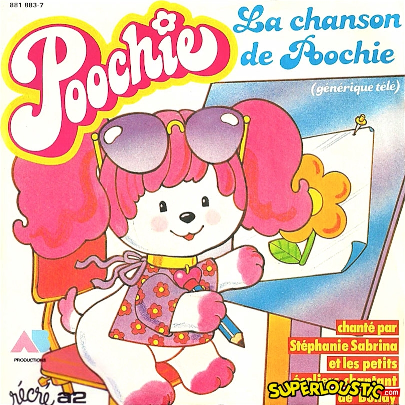 Stéphanie, Sabrina et les petits écoliers chantant de Bondy – La chanson de Poochie