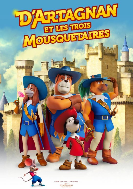 L'affiche du film « D'Artagnan et les trois mousquetaires »