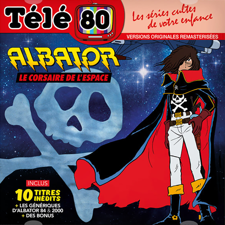 Albator, le corsaire de l’espace : l&rsquo;album CD sort chez Télé 80