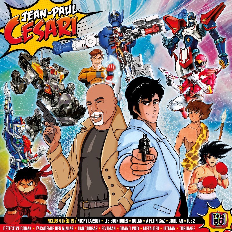 Le 33 tours de Jean-Paul Cesari (Nicky Larson, Bioniques…) en précommande