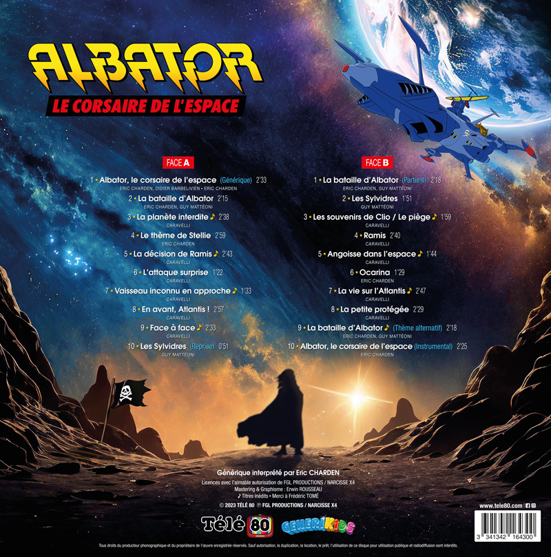 albator en vinyle - verso