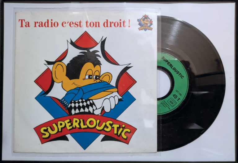 disque 45 tours Superloustic - Ta radio c'est ton droit