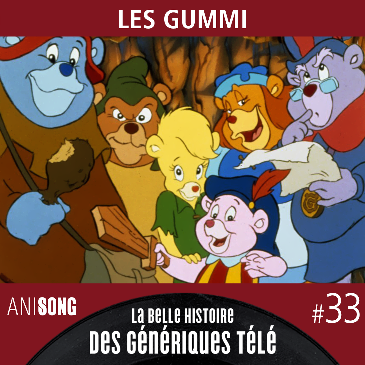 Les Gummi - Génériques et chansons