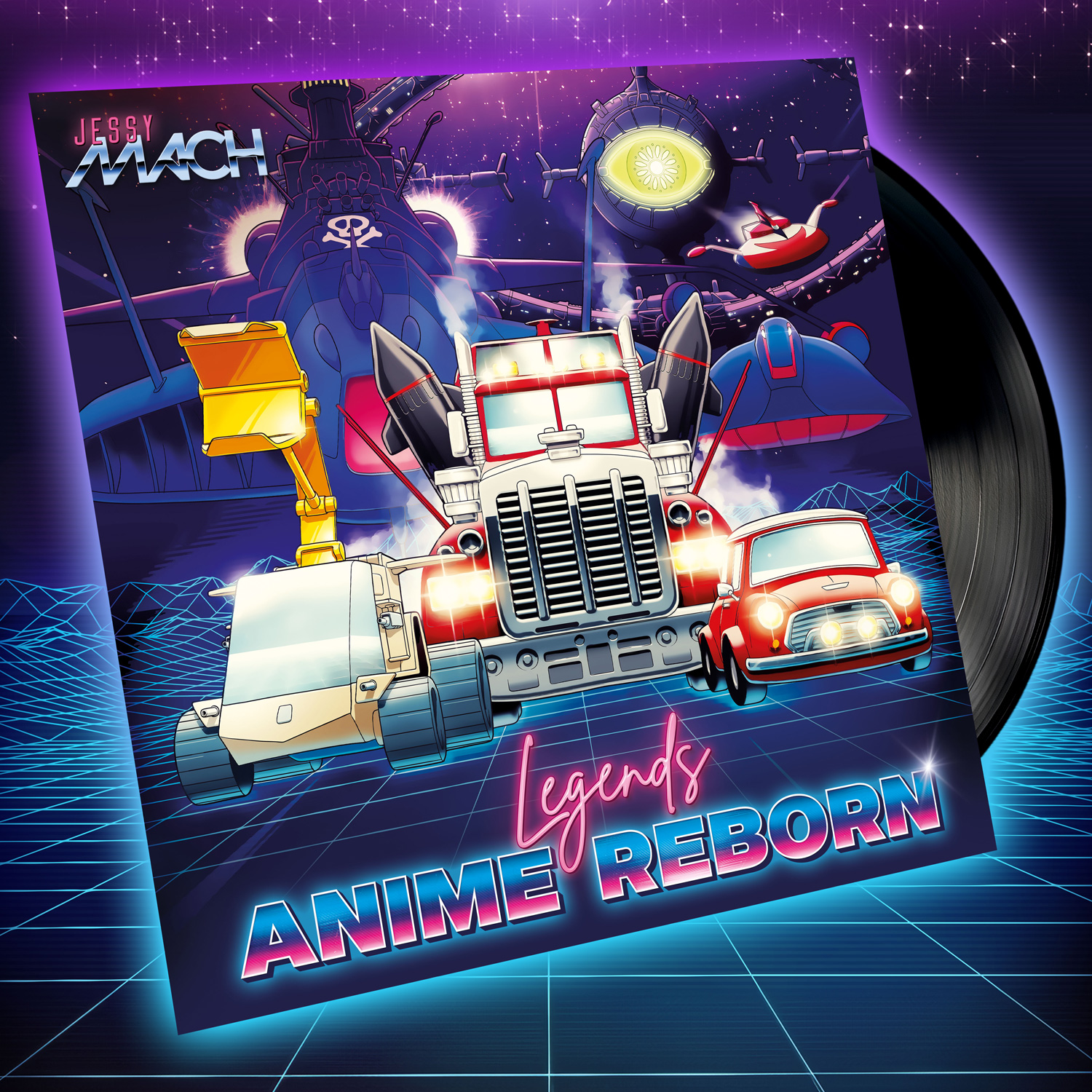 jessy mach vinyl télé 80