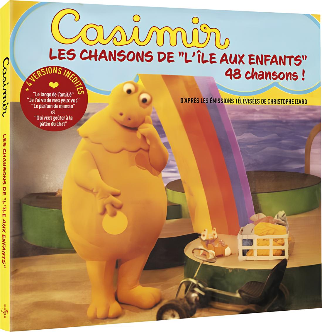 Casimir - 48 chansons de l'Ile aux enfants en CD