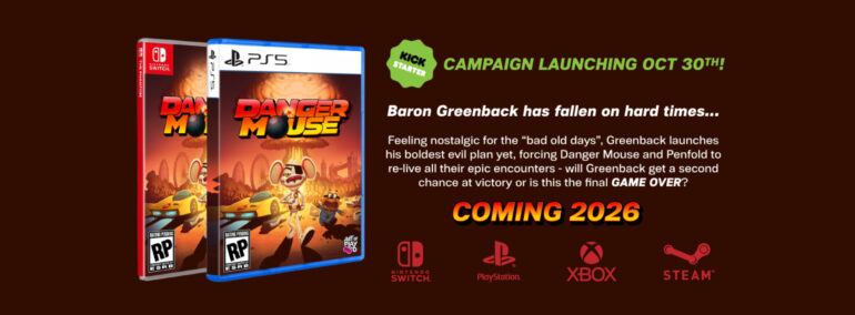 Dare Dare Motus - Danger Mouse videogame release