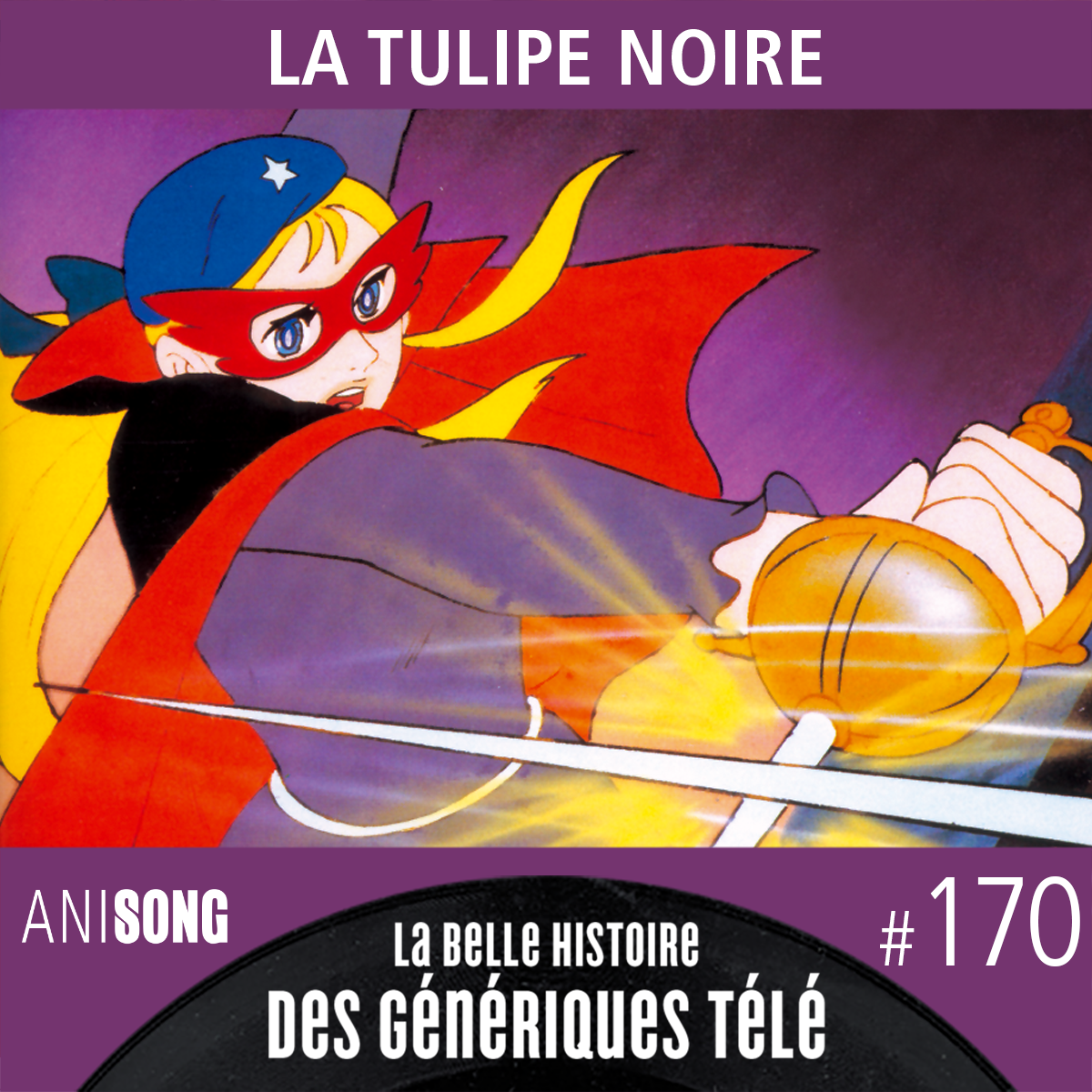 La Tulipe Noire - Dessin animé