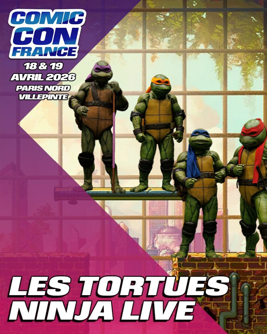 tortues ninja - comic con