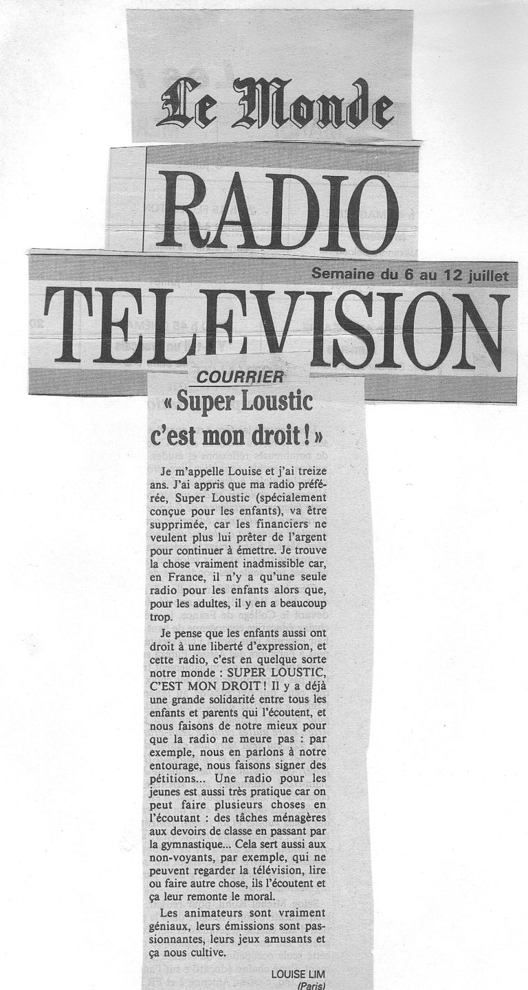 Le Monde - 6 juillet 1992