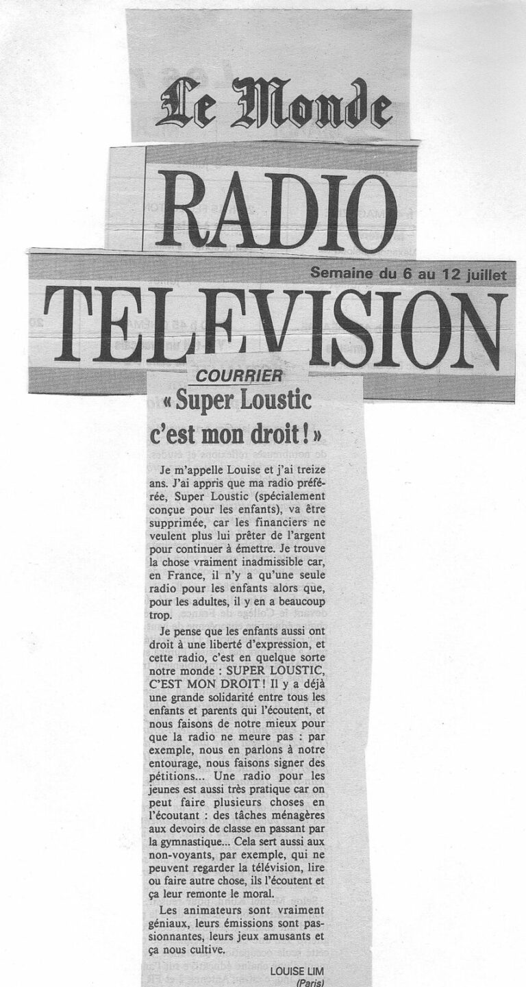 Le Monde - 6 juillet 1992