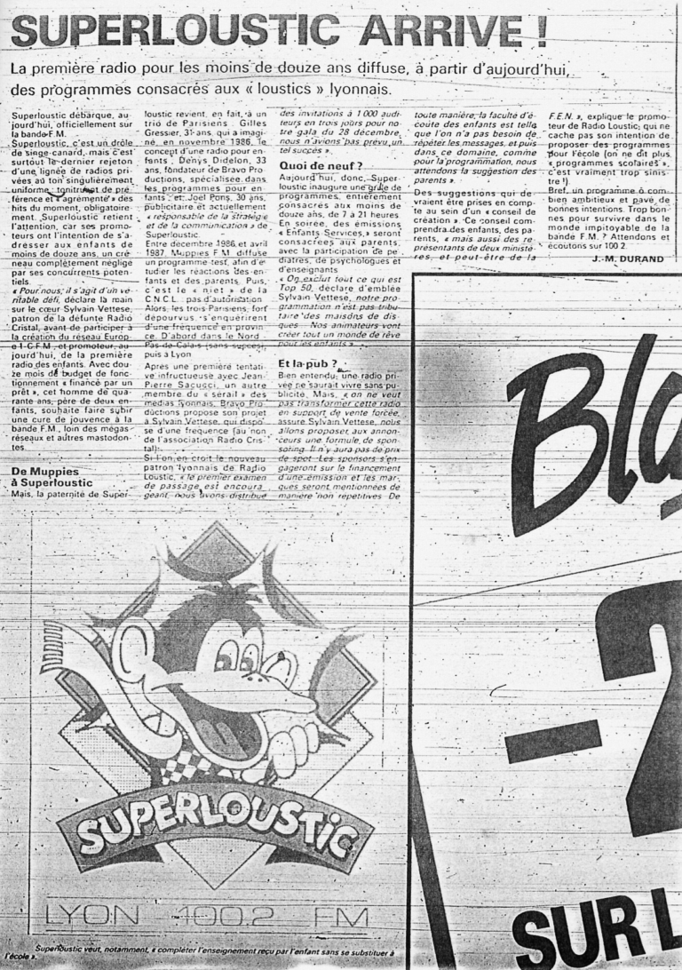 Superloustic arrive à Lyon